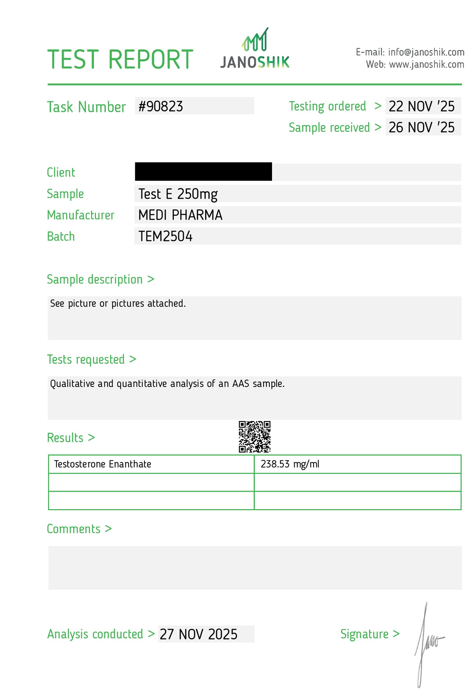 10x TESTOMED ENAN 250 - Image 3